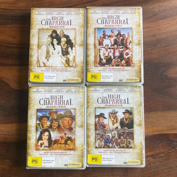 The High Chaparral: The Complete Collection DVD Set Season 1-4 Western TV Series - Picture 5 of 5